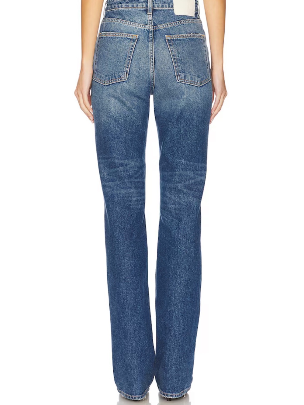 GRLFRND Melanie High Rise Boot Cut Jeans in Los Feliz - Picture 2 of 6